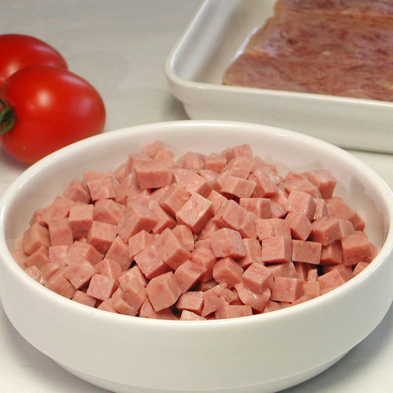 vlevy ham diced